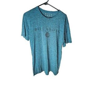 Billabong Mens Short Sleeve Surf Skate Logo Tee T-Shirt Light Blue‎ Medium